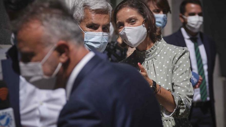 Visita del Rey al Parlamento de Canarias.