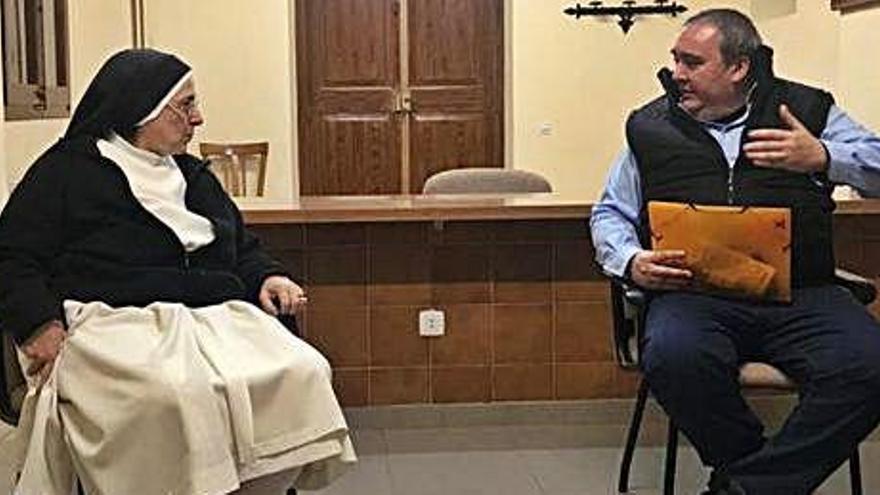 Sor Lucía Caram amb Armando Robles a Manresa, aquest dissabte