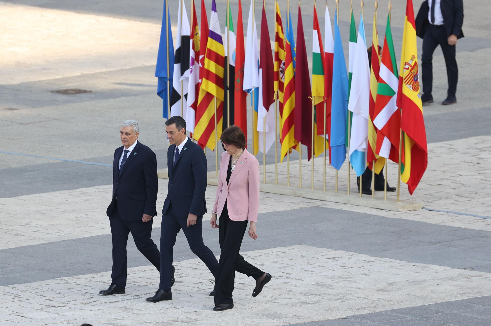 Los Reyes y Sánchez presiden el tercer homenaje a las víctimas de la pandemia