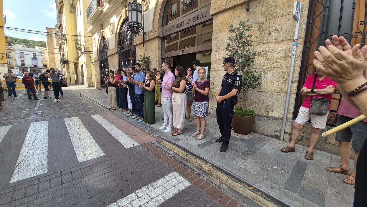 Concentración por Ceuta en Sagunt