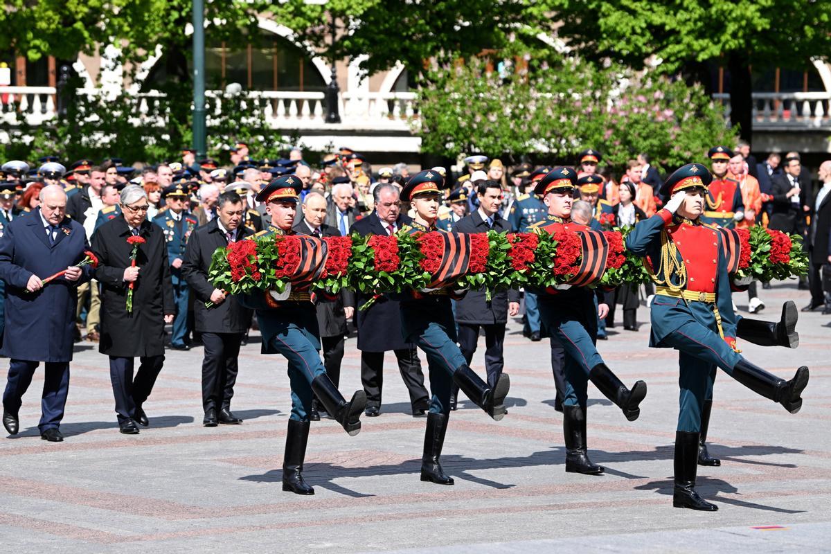 Celebración del Día de la Victoria en Moscú