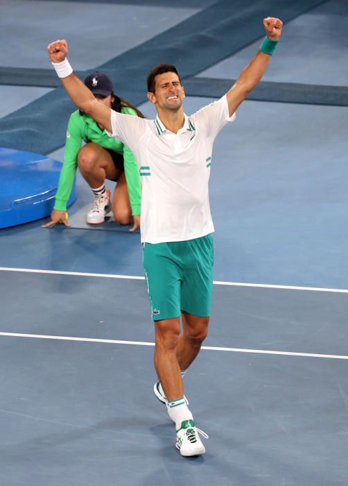 Final del Open de Australia: Djokovic - Medvedev