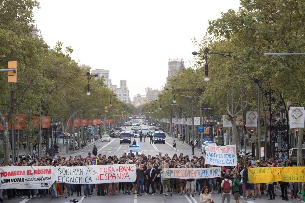 El soberanismo convoca diversas movilizaciones ...