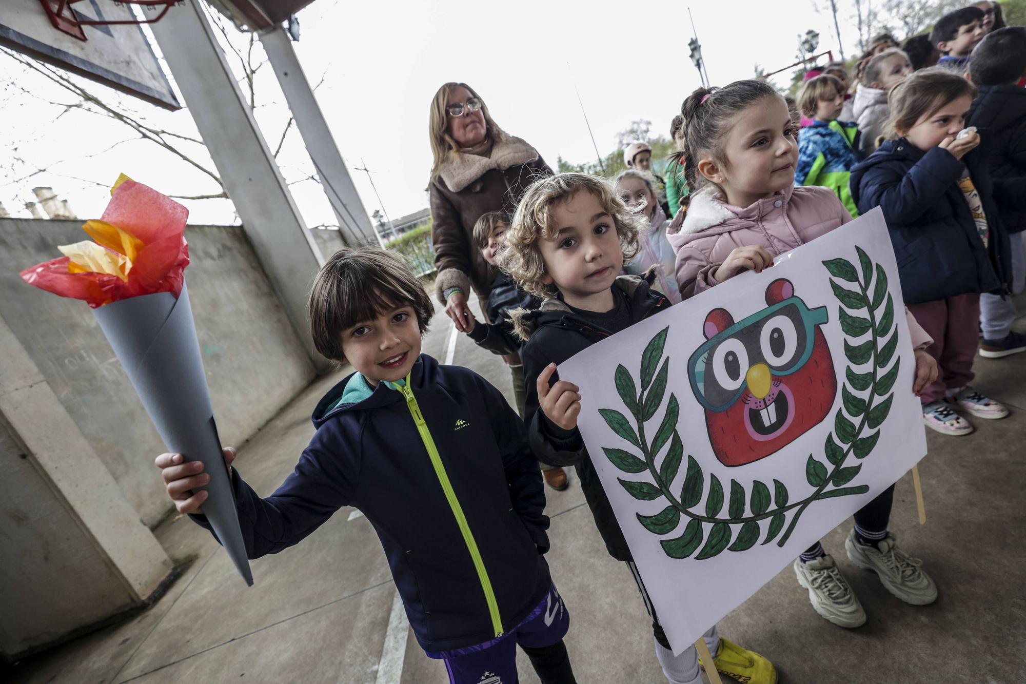 Las olimpiadas en el colegio Poeta Ángel González