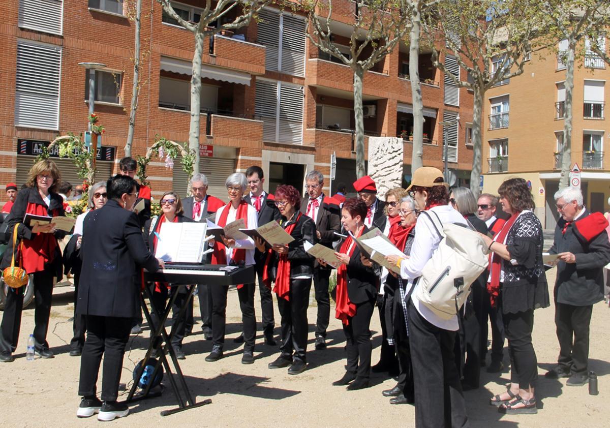L'Agrupació Coral va cantar a Sant Fruitós