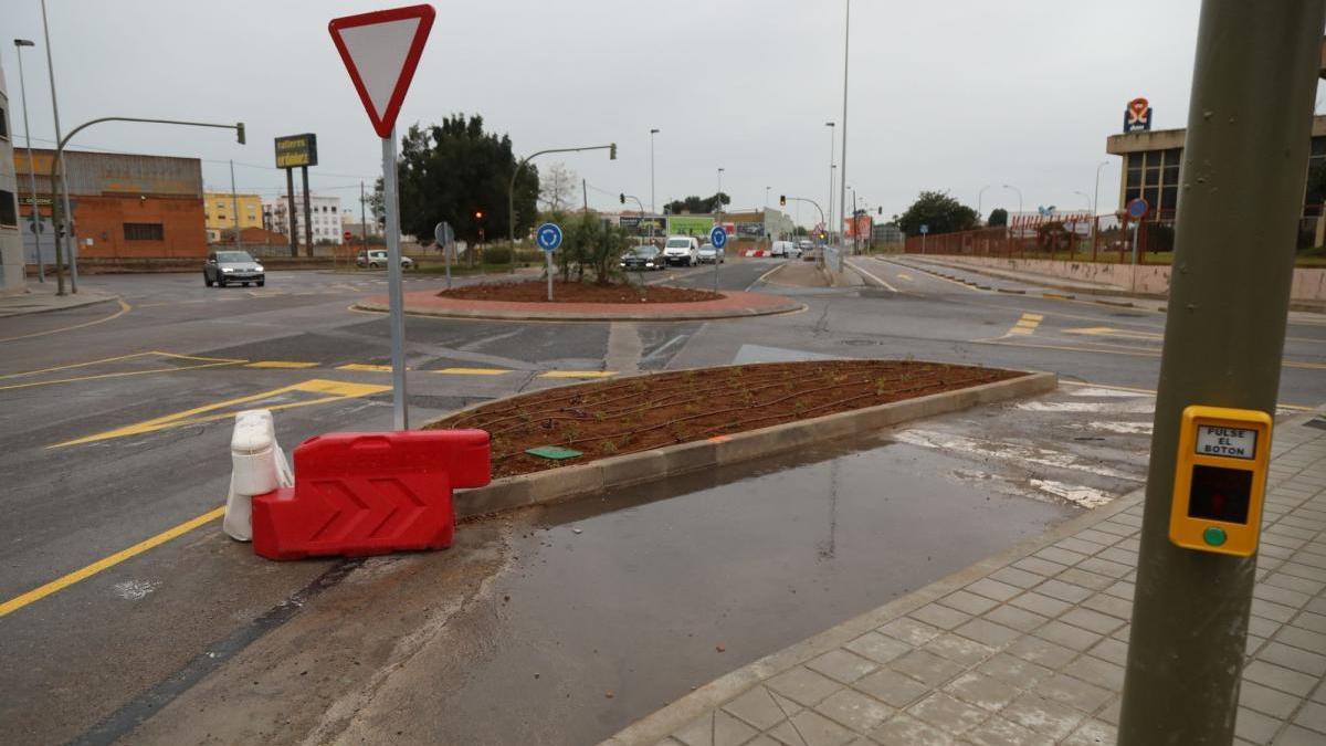 Dos rotondas mejoran la seguridad vial en la zona norte de Castelló