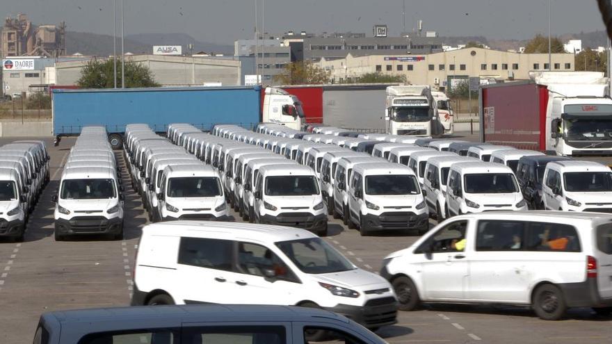 El puerto de Sagunt duplica el tráfico de automóviles