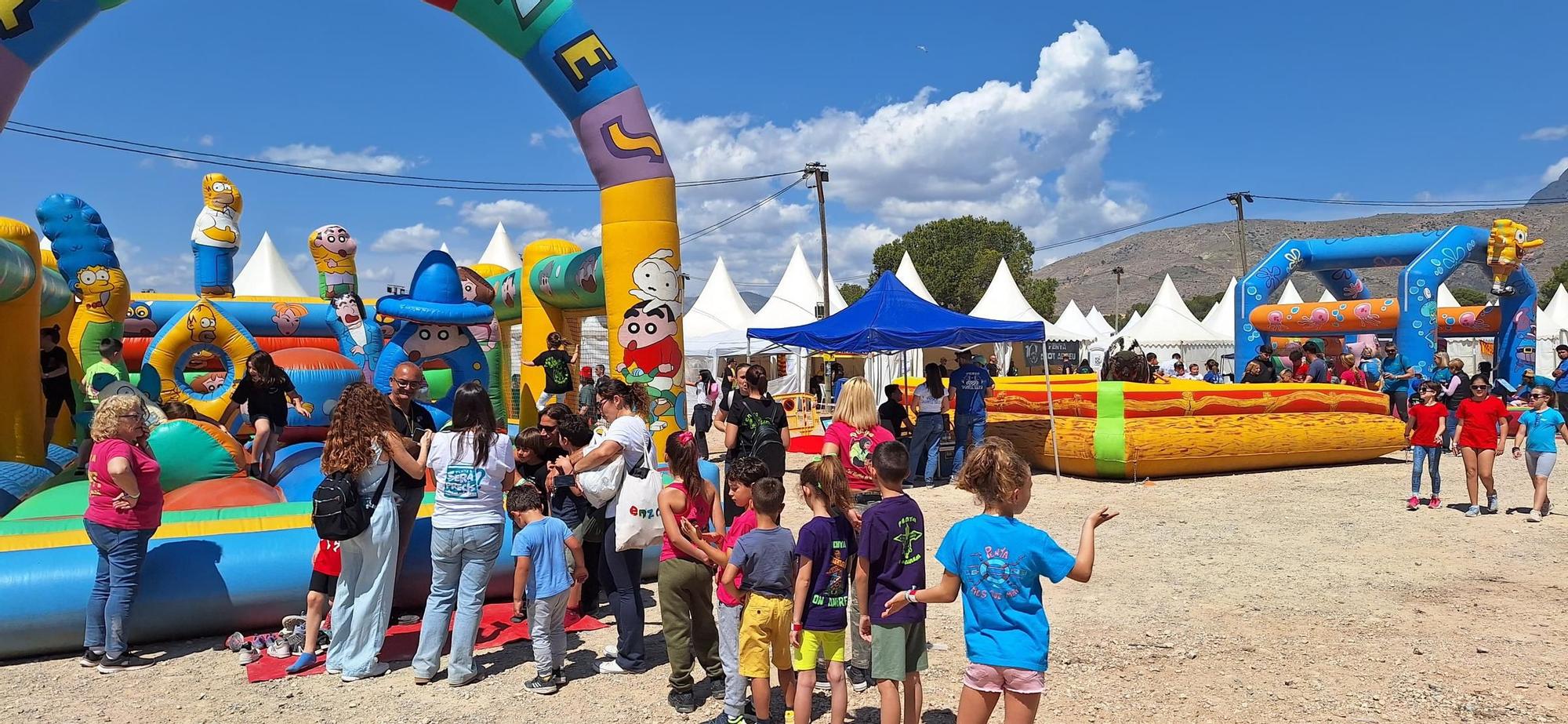 La Acampada de Penyes de Benidorm, en imágenes