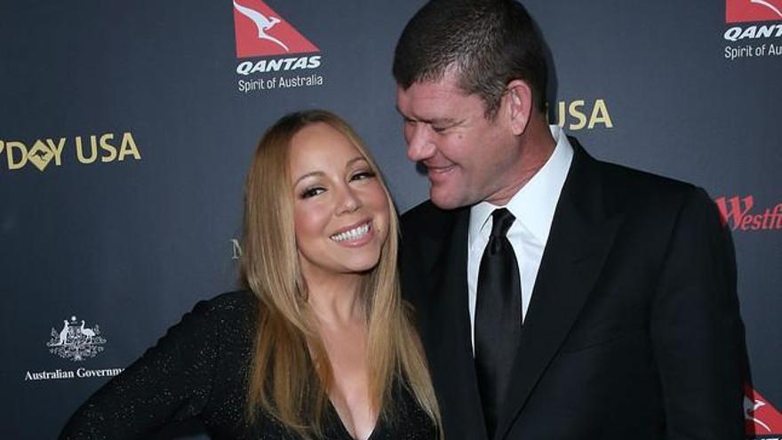 Mariah Carey presume de diamante de 35 quilates