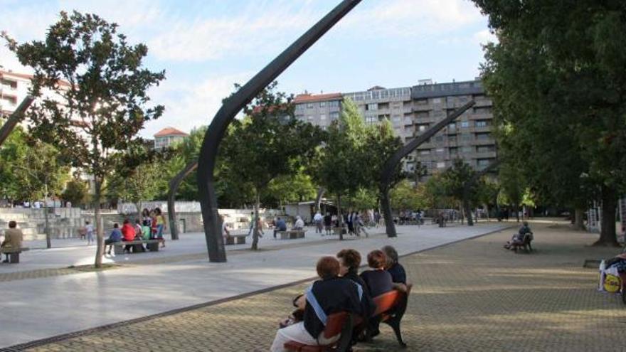 Alameda central del Jardín del Posío, el parque urbano de mayor valor botánico.  // Iñaki  Osorio