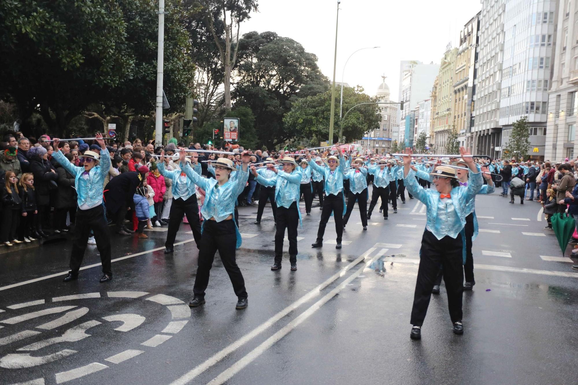 Carnaval A Coruña 2024: Desfile de comparsas y carrozas