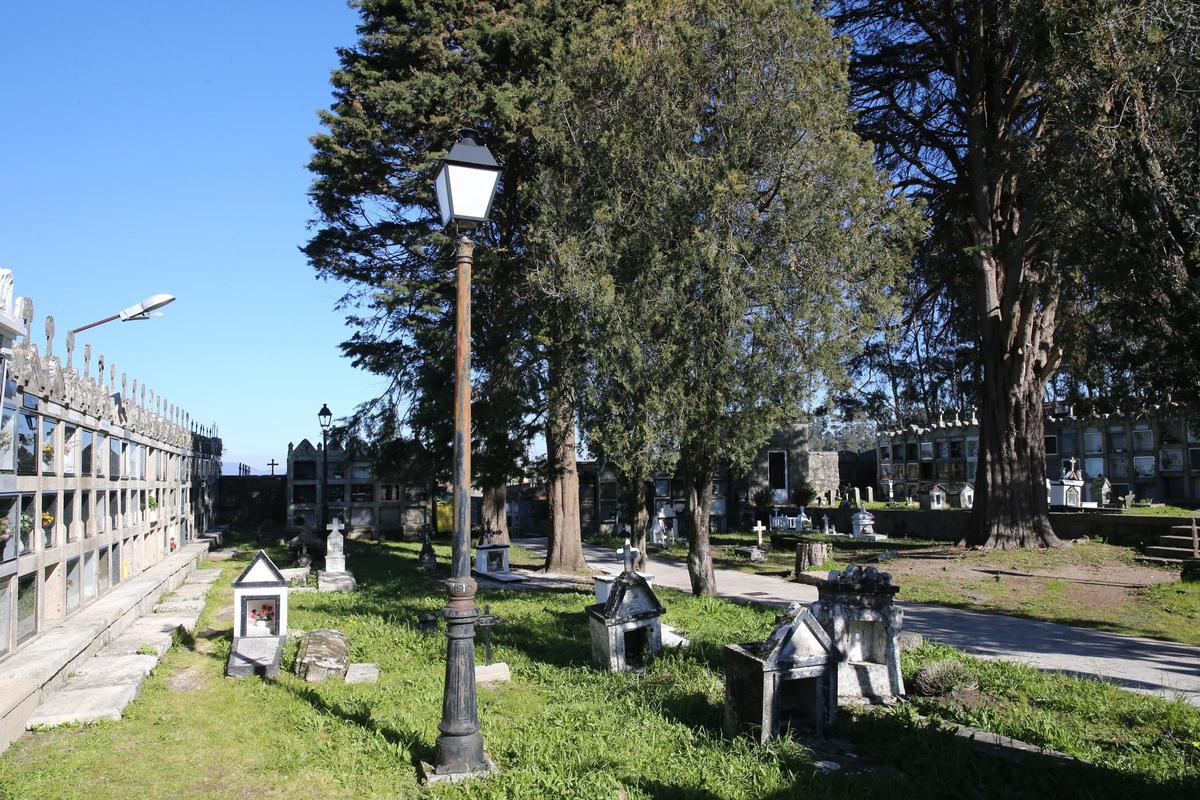 Cementerio de Beluso, que verá ampliada su capacidad.