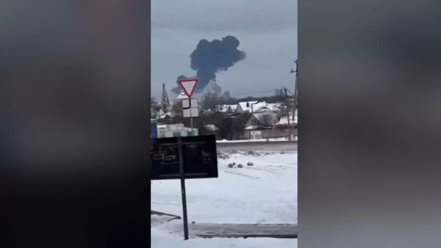 VÍDEO | Un avió militar rus s'estavella amb 65 presoners ucraïnesos