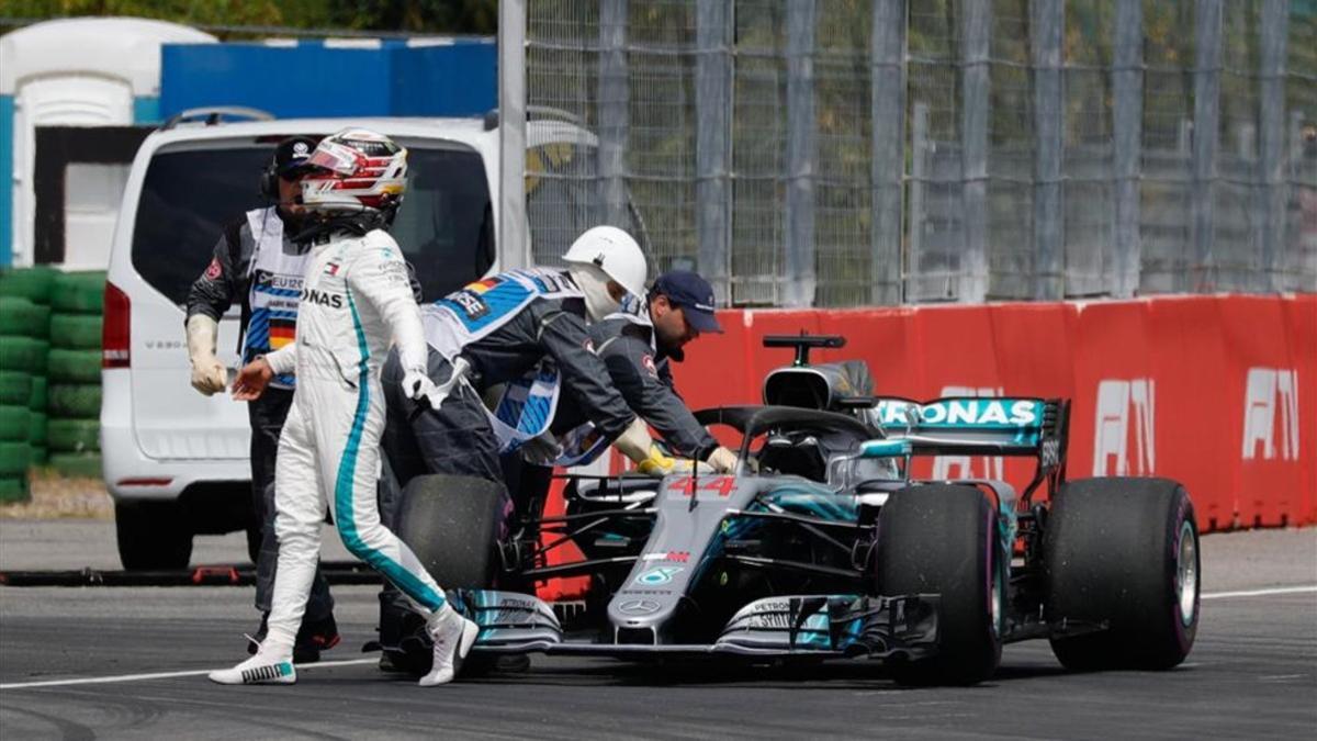 Lewis Hamilton saldrá decimocuarto en el GP de Alemania