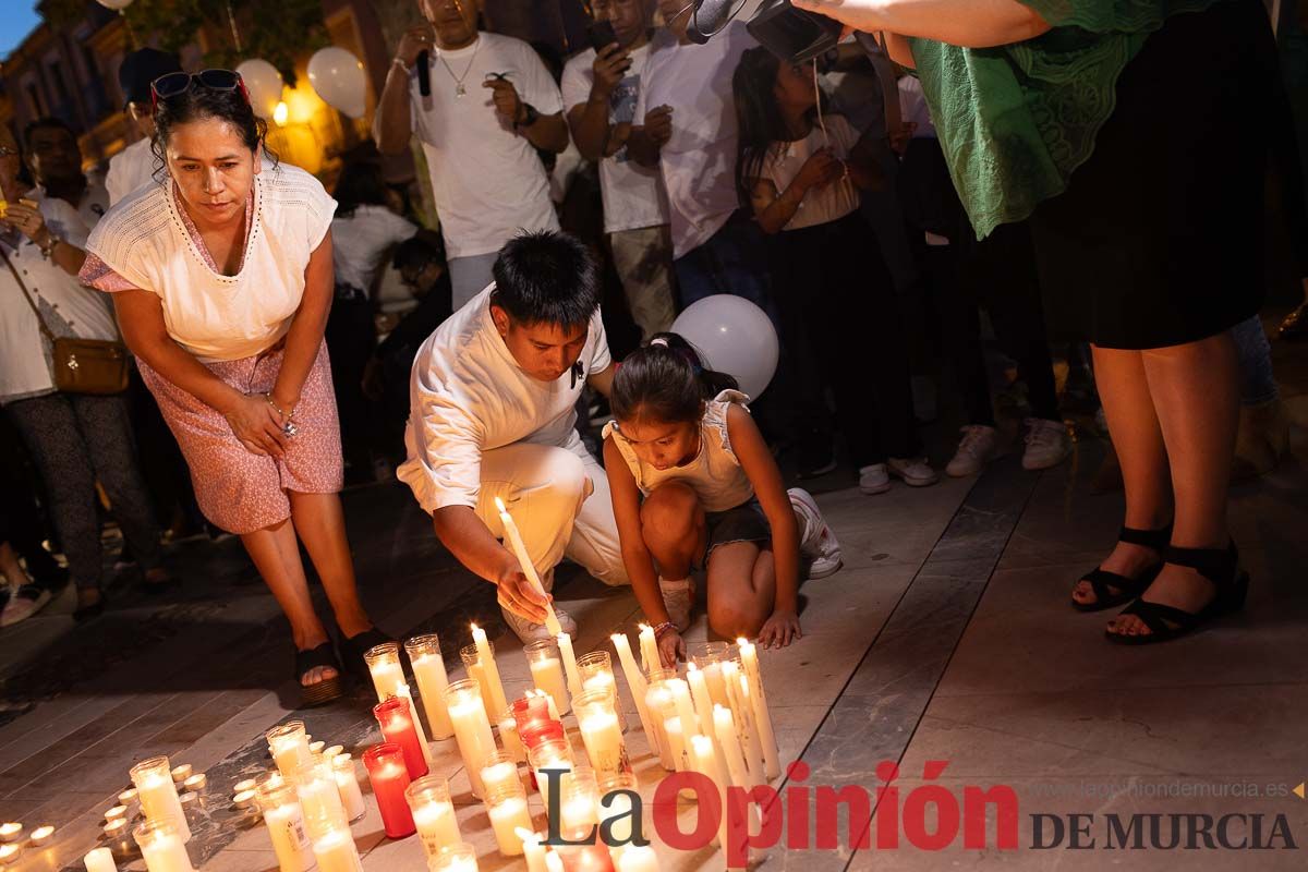 Homenaje a los cuatro fallecidos de Caravaca en el incendio de las discotecas de Murcia