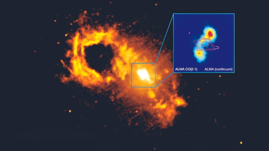 Supermassive black holes change the center of galaxies