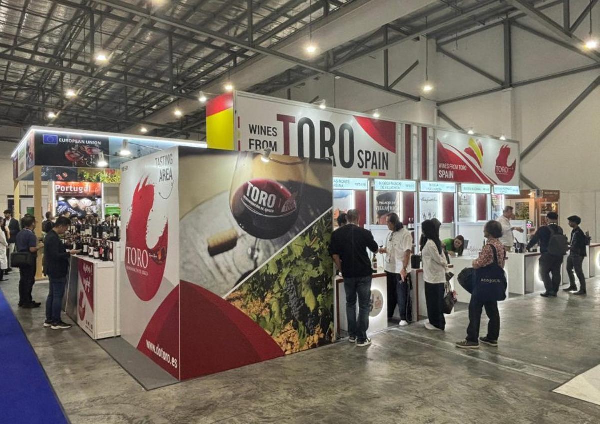 La DO Toro, en Prowine Shanghai en la edición del pasado año. | Cedida