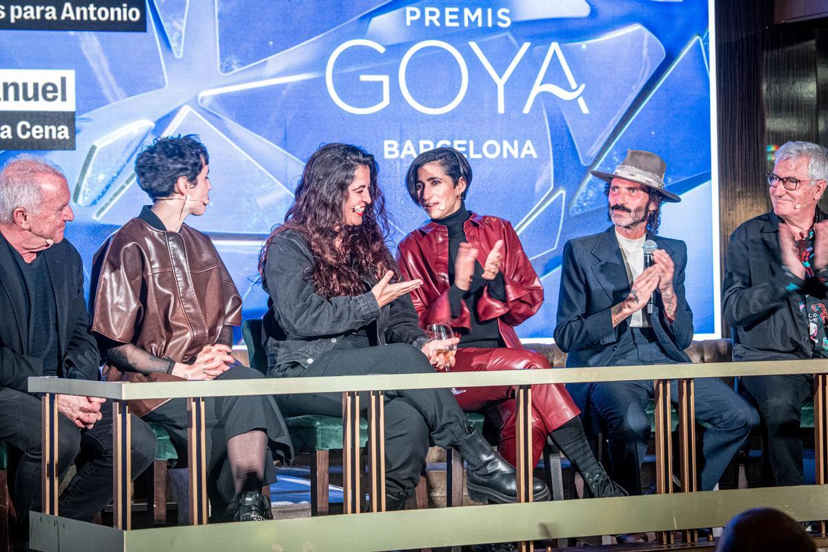 Fiesta de los nominados al Goya a mejor canción en Barcelona, en la coctelería Gatsby Fiesta de los nominados al Goya a mejor canción en Barcelona, en la coctelería Gatsby