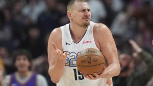 Nikola Jokic, durante el partido contra los Phoenix Suns