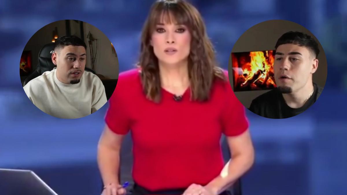 Arancha Morales en 'Informativos Telecinco'