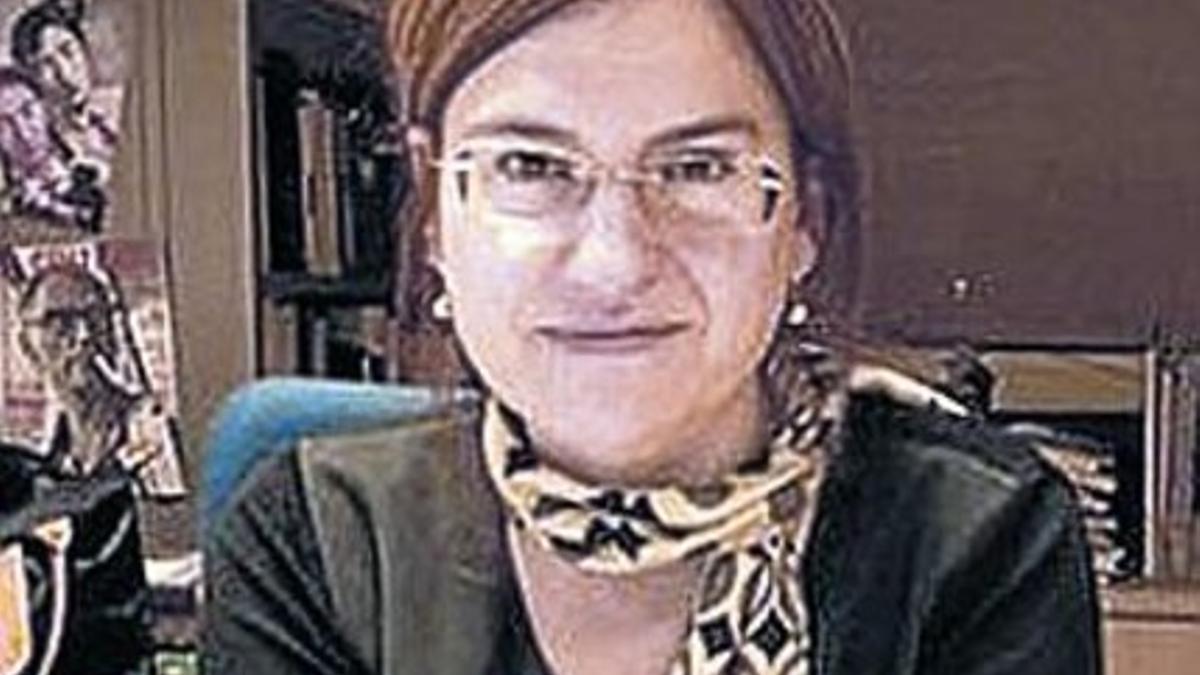 La editora Silvia Sesé.