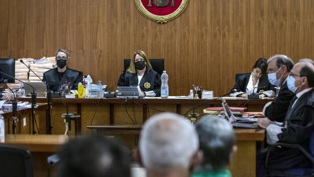 Imagen de un juicio celebrado en la Audiencia Provincial de Palma.