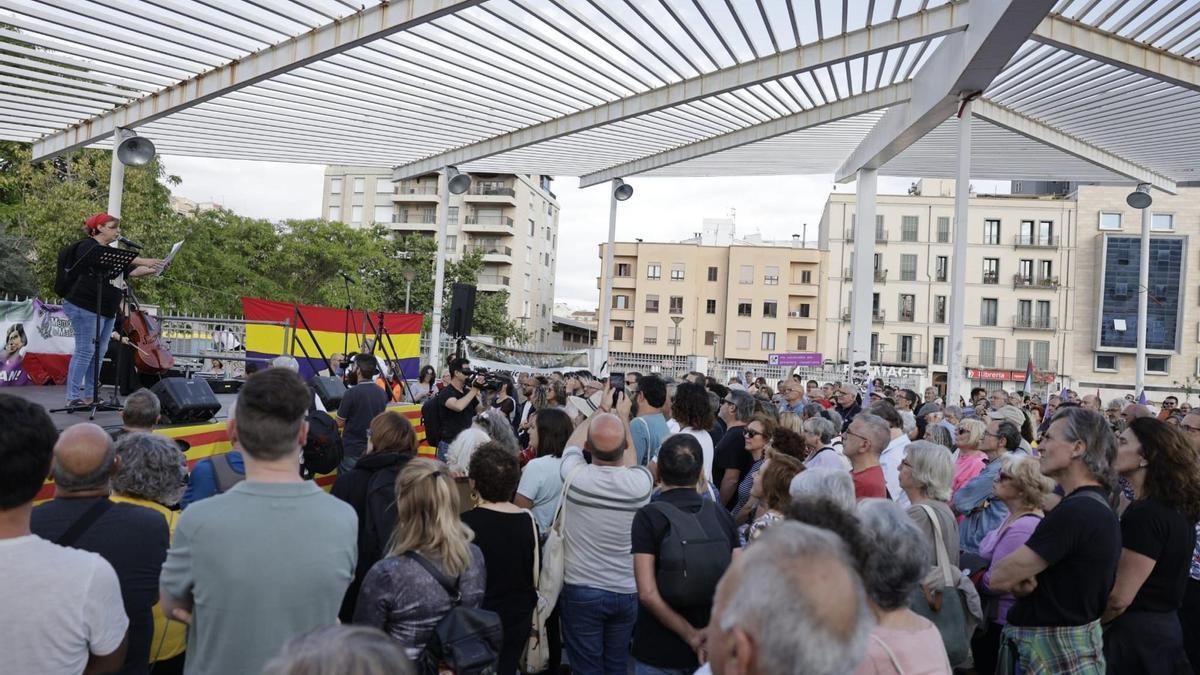 Imagen de la concentración que se produjo hace varias semanas en Palma contra la derogación de dicha normativa