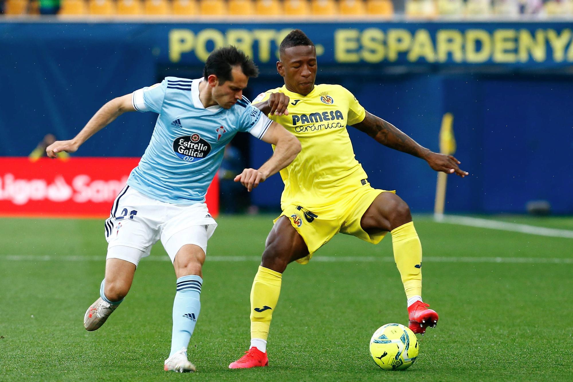 El Villarreal-Celta, en imágenes