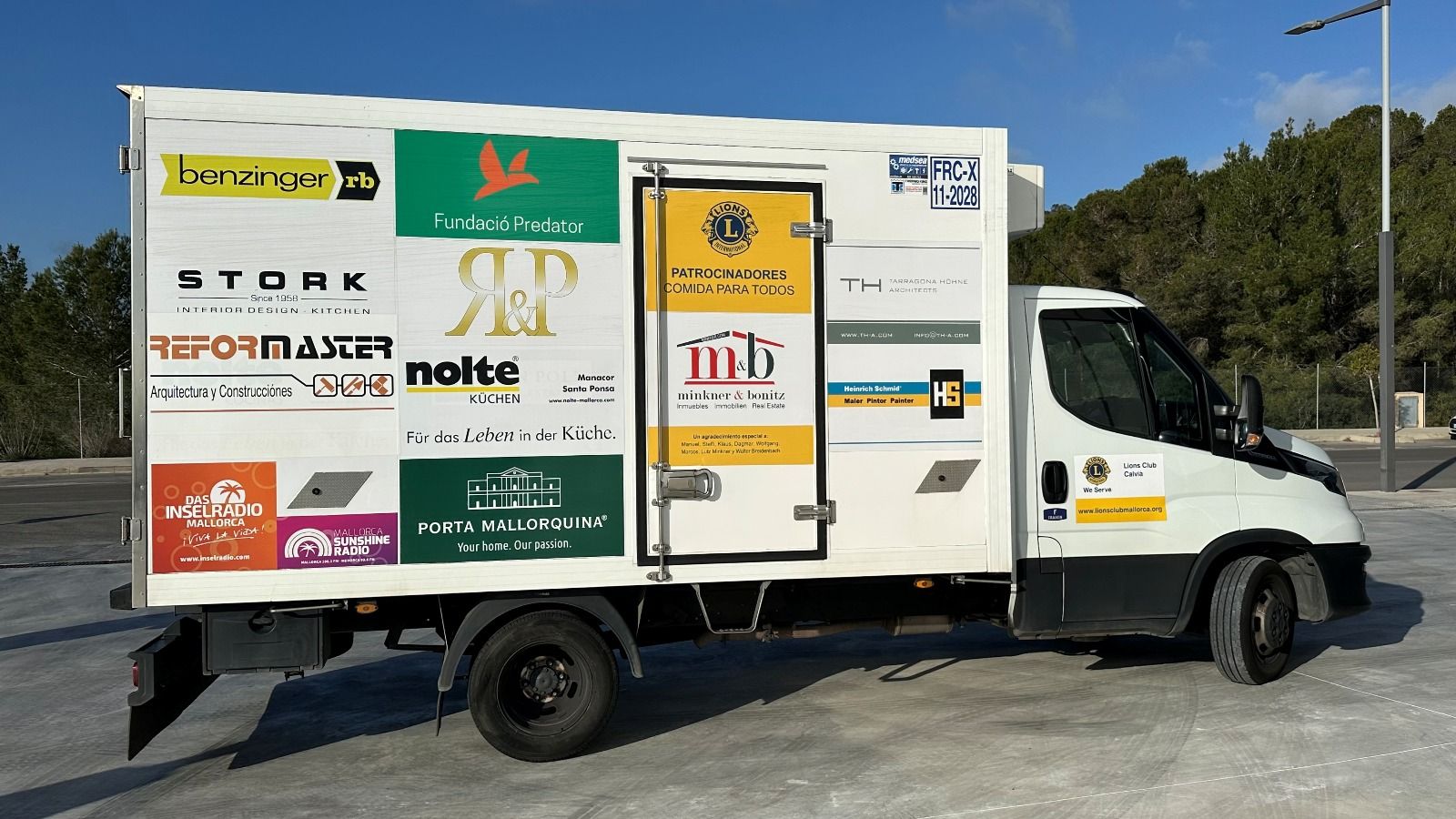 Solidaridad con sello mallorquín-alemán: Lions Club Palma lleva alimento a miles de personas en la isla