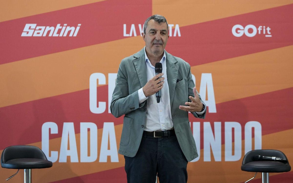 Javier Guillén, director general de la Vuelta a Espanya: "Només demano que qualsevol protesta es faci per la via pacífica" Javier Guillén, director general de la Vuelta a Espanya: "Només demano que qualsevol protesta es faci per la via pacífica"