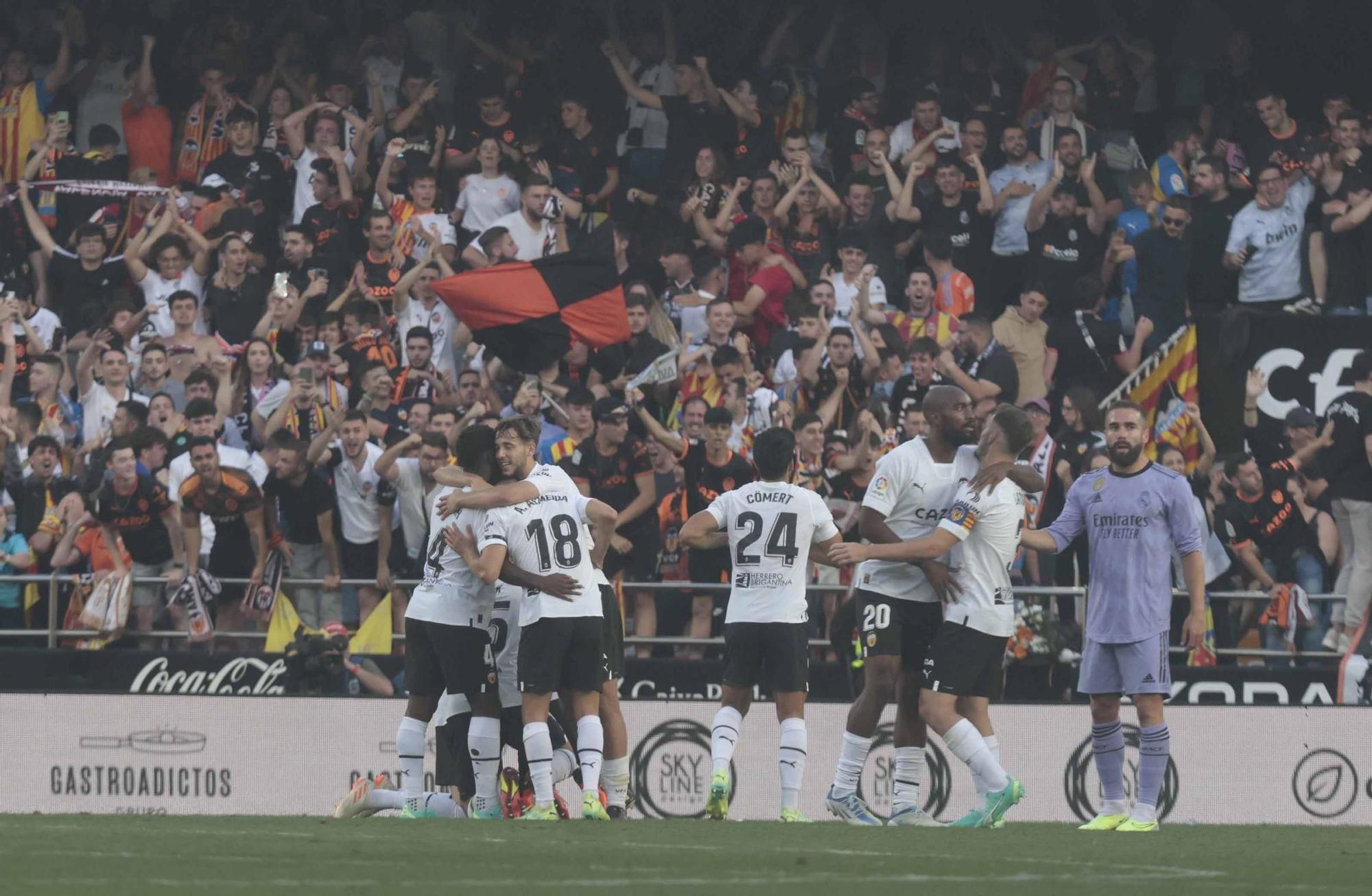 Valencia CF - Real Madrid en imágenes