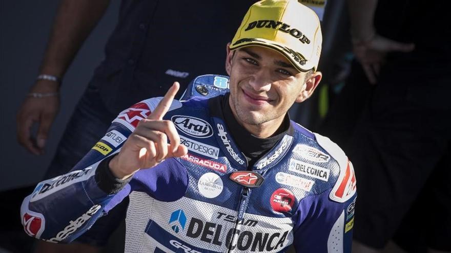 Martín, líder de Moto3, se rompe la mano izquierda y no correrá en Brno