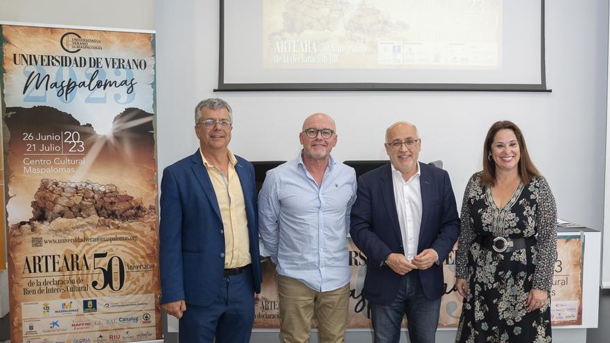 Arteara protagoniza el cartel de la 31 edición de la universidad de verano de Maspalomas