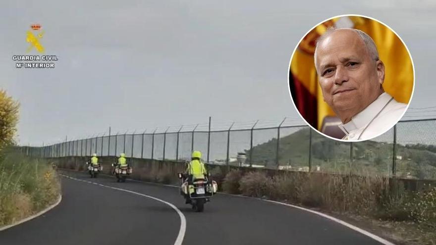 Don’t be alarmed if you see the Guardia Civil on the TF-5: it’s part of the security arrangements for the visit of Pope Leo XIV.
