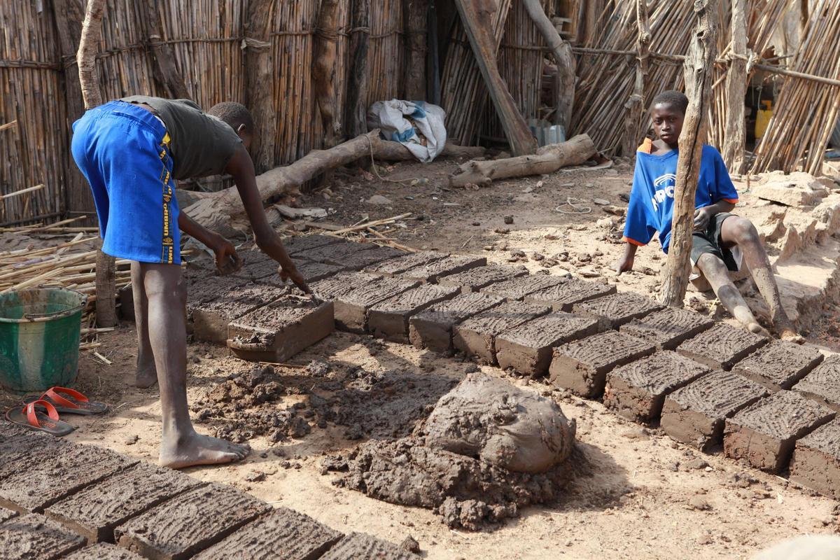Construcció de blocs per a la construcció.