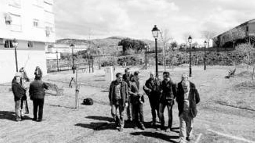 El parque de Ciudad Rodrigo, dedicado al Valle del Jerte