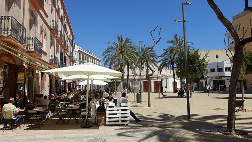 La Plaça del Parc y el Cinema Paradiso - Diario de Ibiza