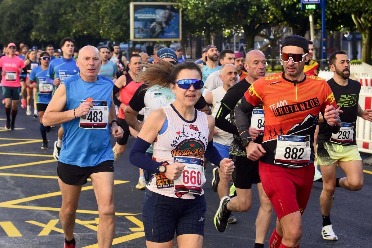 Así fue la media maratón Coruña21
