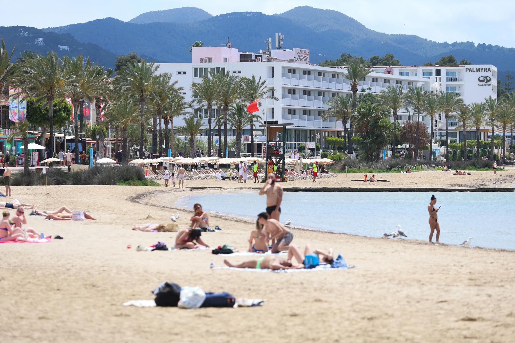 Vertido en la playa Arenal de Sant Antoni