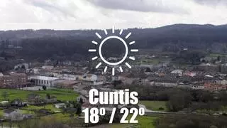 El tiempo en Cuntis: previsión meteorológica para hoy, miércoles 15 de julio