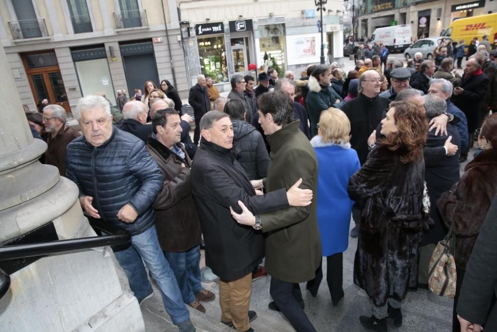 Funeral de Marcelo Conrado Antón en Oviedo