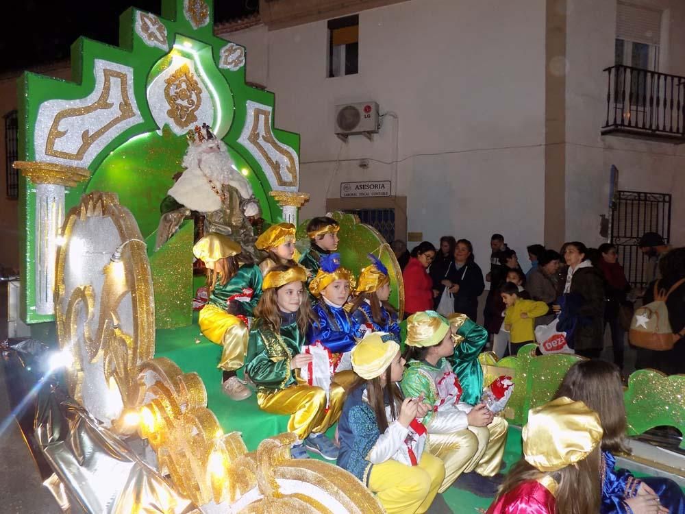 La visita de los Reyes Magos a los pueblos de la provincia.