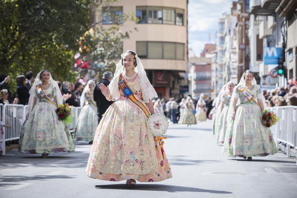 Fallas 2019: Ofrenda en Borriana