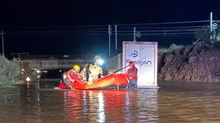 Última hora de la dana en Aragón, en directo: alerta roja en la ribera del Ebro