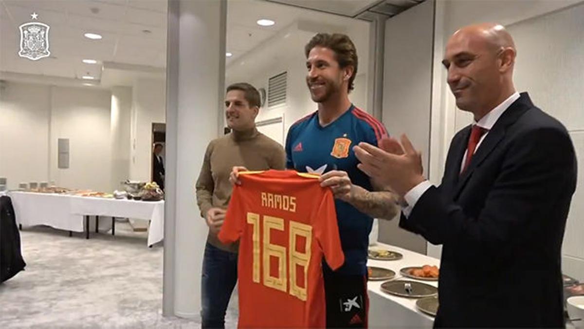 Así vivió Sergio Ramos el día que hizo historia con la selección