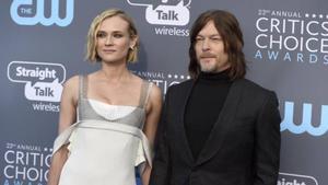 Diane Kruger y Norman Reedus. 