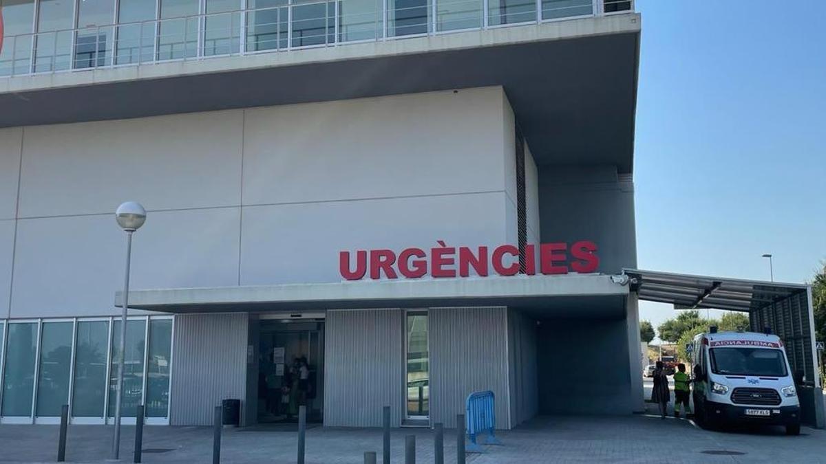 Foto de archivo de Urgencias del Hospital de Gandia.