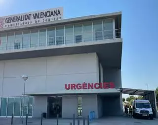 Colapso en las Urgencias del hospital de Sant Francesc de Borja de Gandia