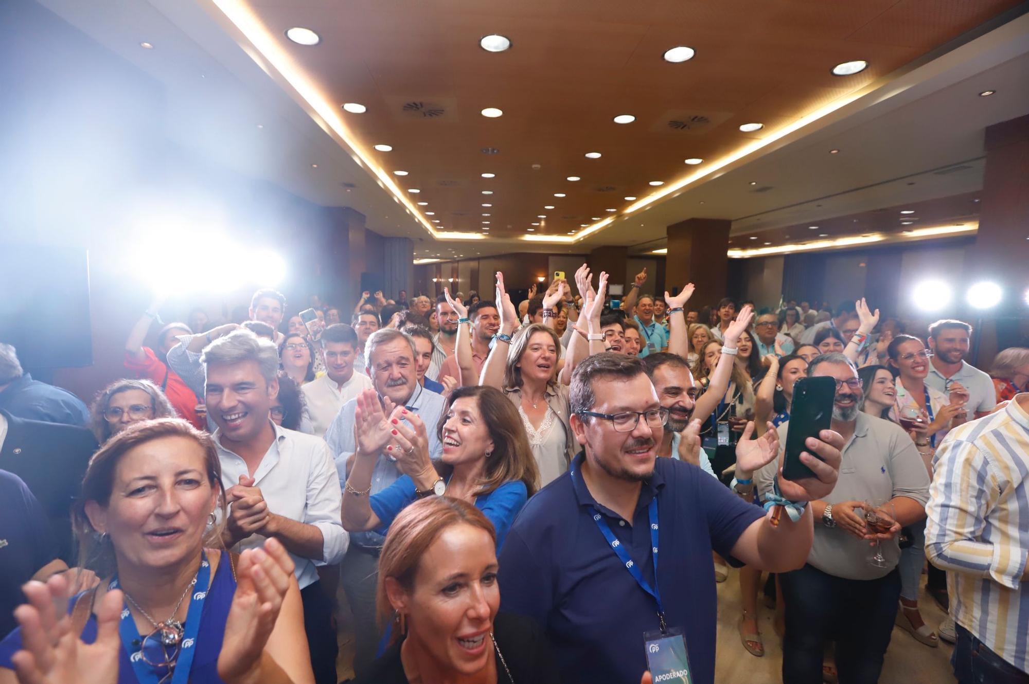 Noche electoral del PP de Córdoba