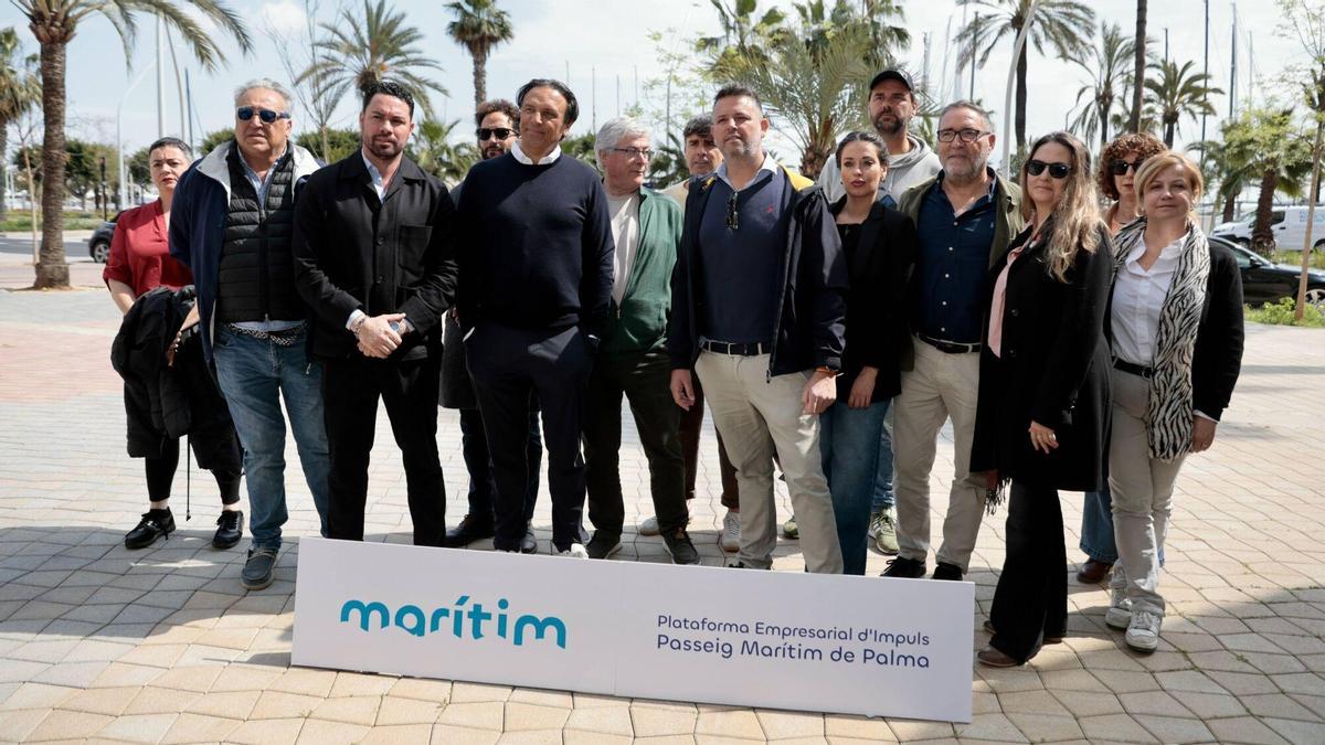 Imagen de la presentación de la plataforma empresarial Marítim.